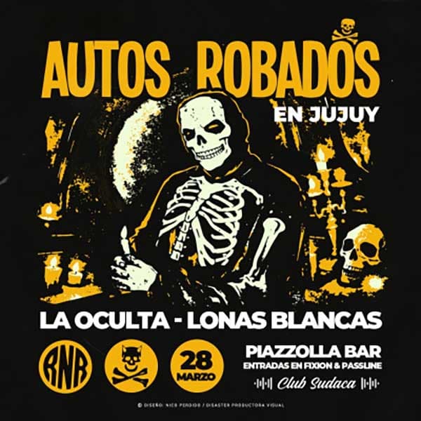 Flyer de Autos Robados