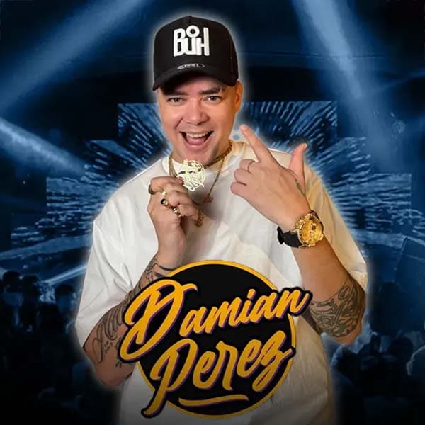 Flyer de Damián Pérez