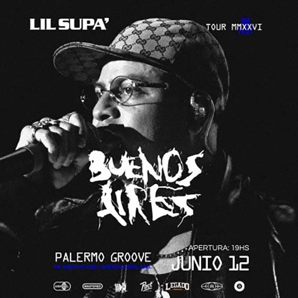 Flyer de Lil Supa