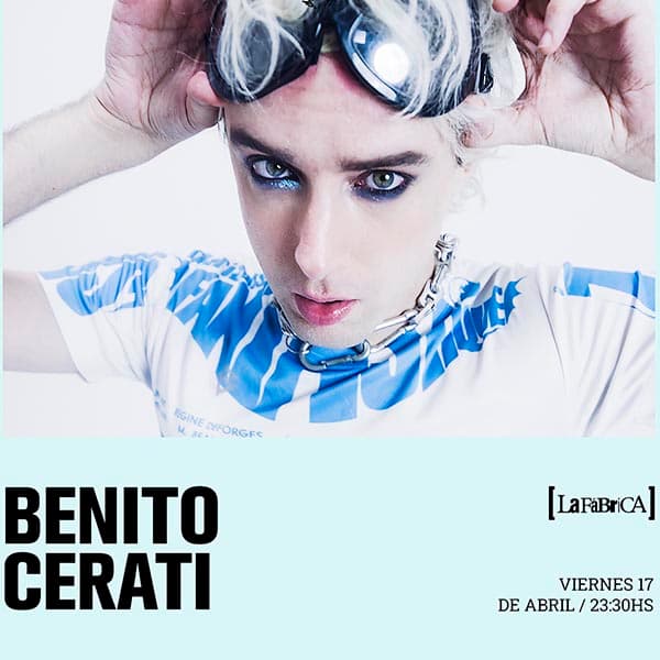 Flyer de Benito Cerati