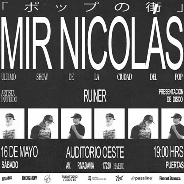 Flyer de Mir Nicolas