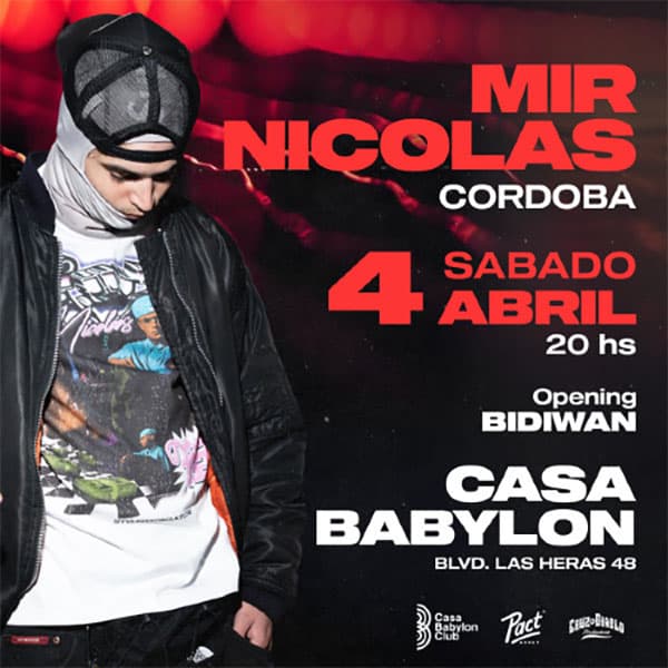 Flyer de Mir Nicolas