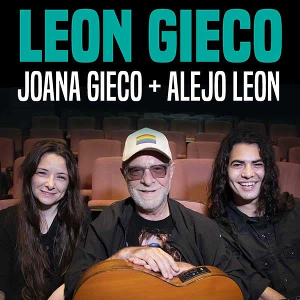 Flyer de León Gieco