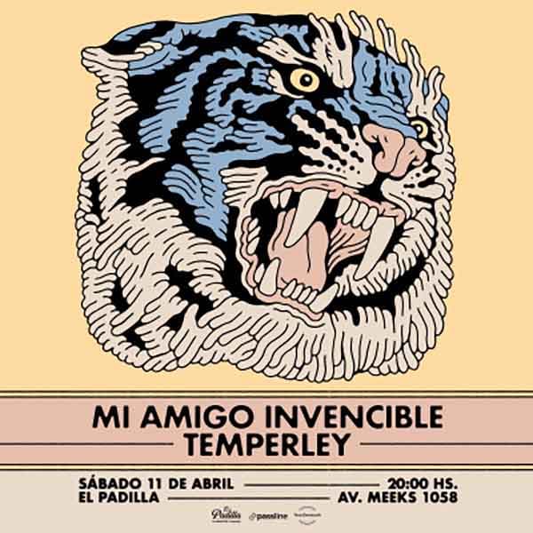 Flyer de Mi Amigo Invencible