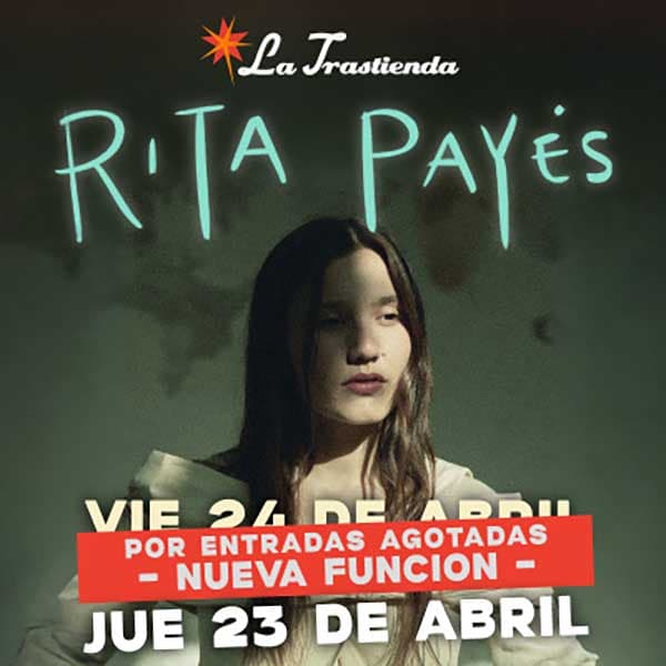 Flyer de Rita Payés
