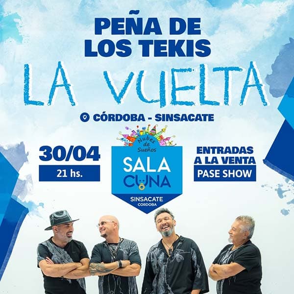Flyer de Los Tekis