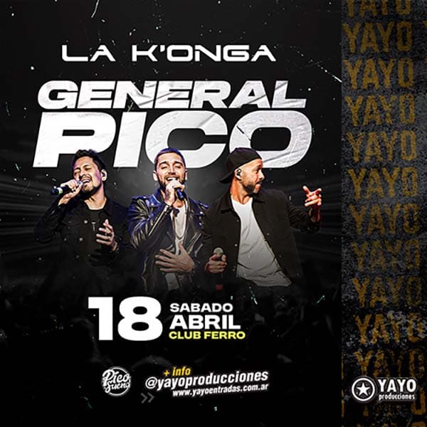 Flyer de La K'Onga