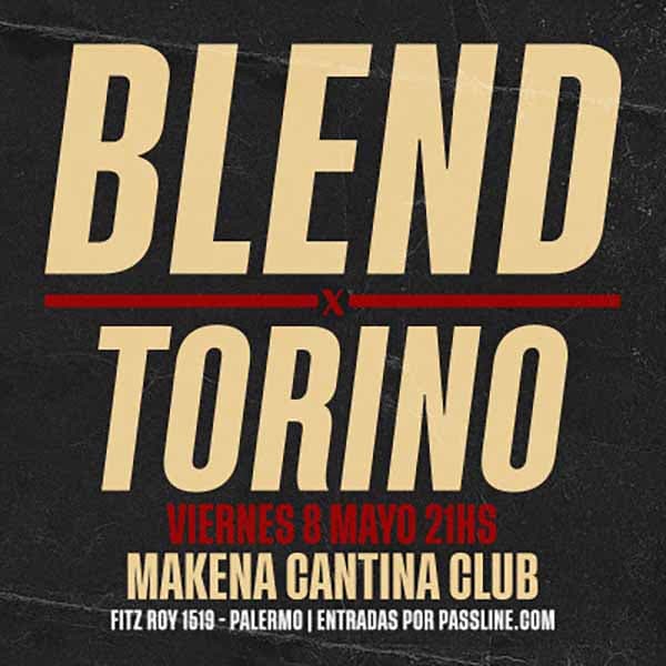 Flyer de Blend