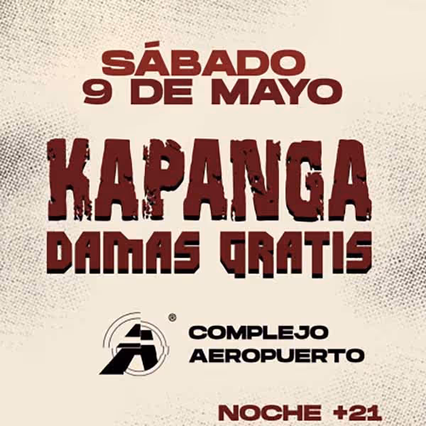 Flyer de Kapanga, Damas Gratis