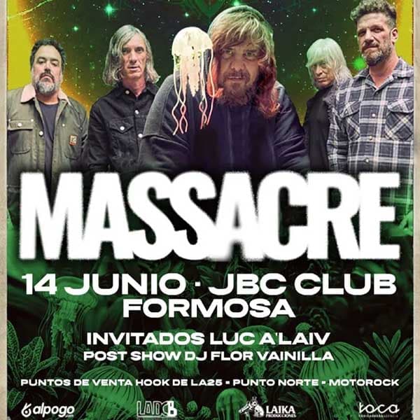 Flyer de Massacre