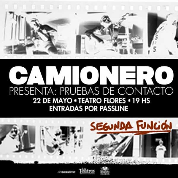 Flyer de Camionero