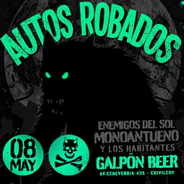 Flyer de Autos Robados