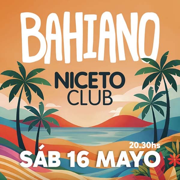 Flyer de Bahiano