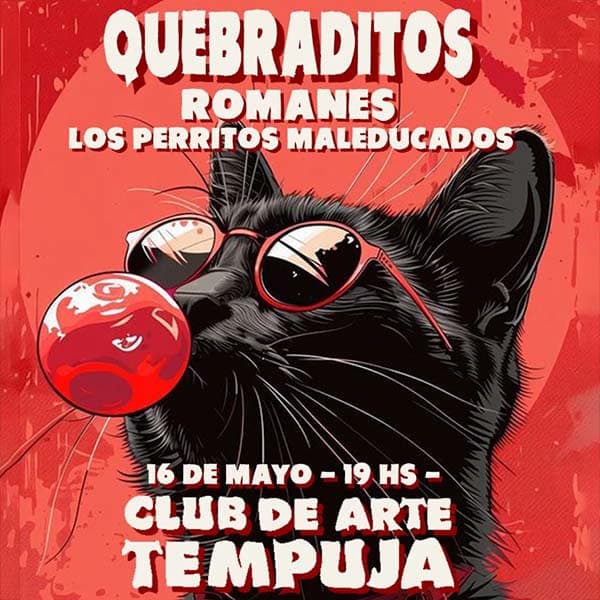Flyer de Quebraditos