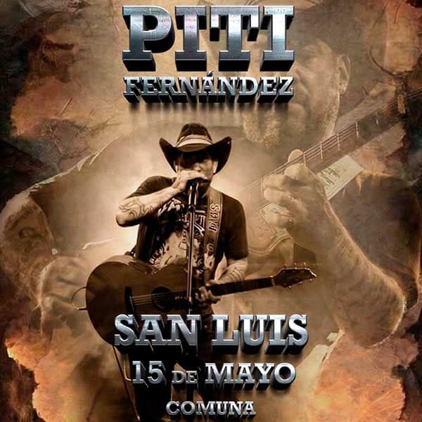 Flyer de Piti Fernández