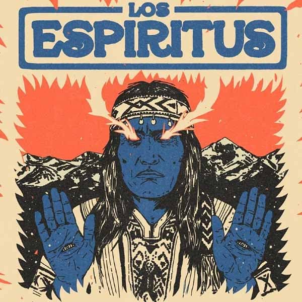 Flyer de Los Espíritus