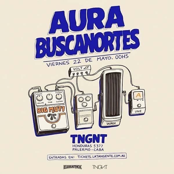 Flyer de Aura, Buscanortes