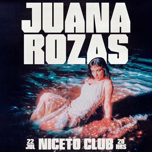 Flyer de Juana Rozas