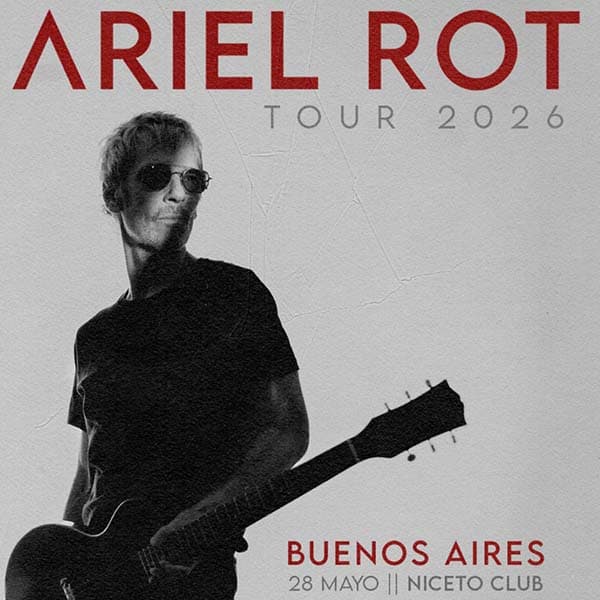 Flyer de Ariel Rot
