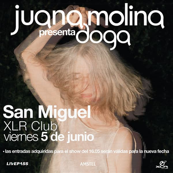 Flyer de Juana Molina