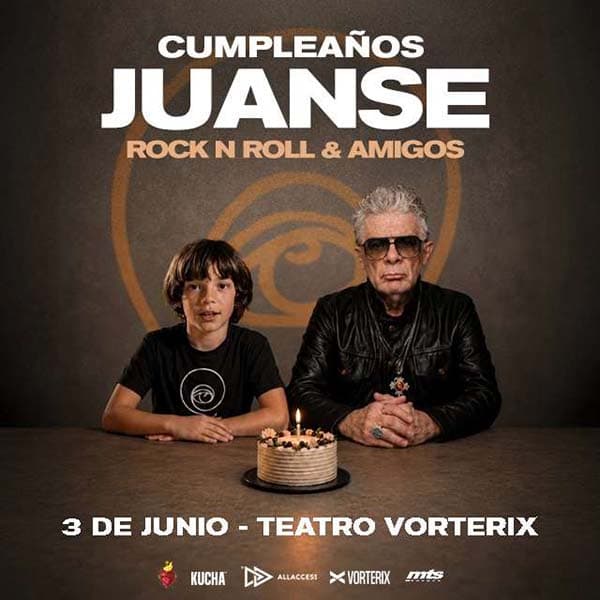 Flyer de Juanse