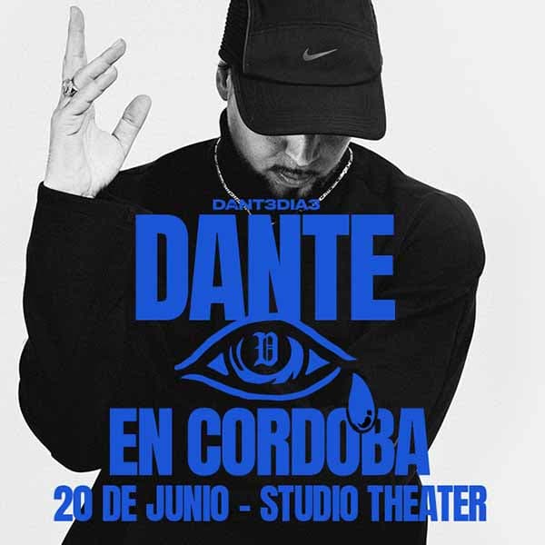 Flyer de Dante Spinetta