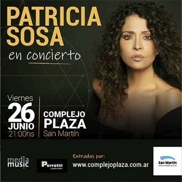 Flyer de Patricia Sosa