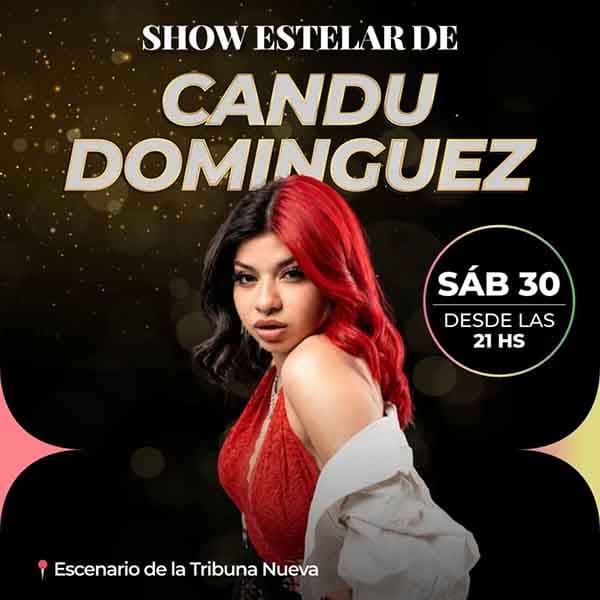 Flyer de Candu Dominguez