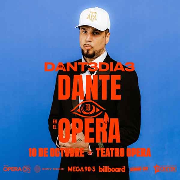 Flyer de Dante Spinetta