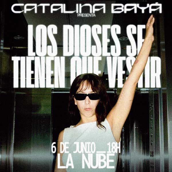 Flyer de Catalina Bayá