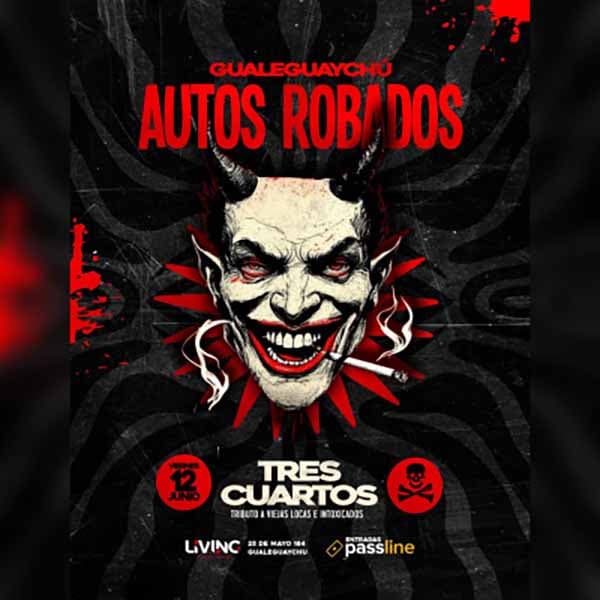 Flyer de Autos Robados