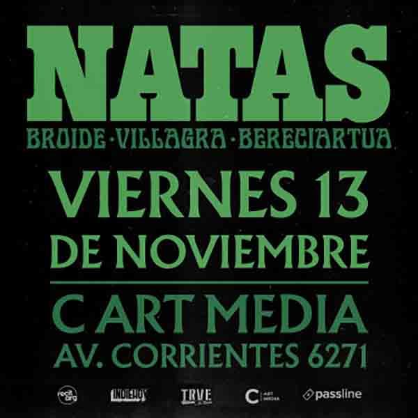 Flyer de Natas