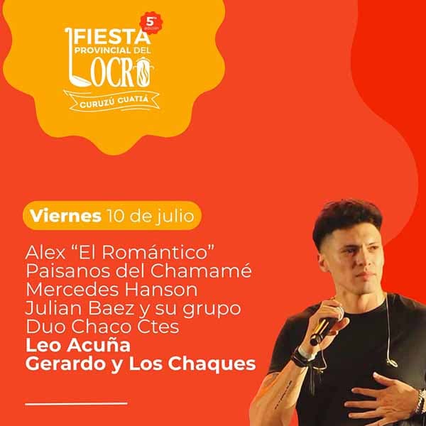Flyer de Fiesta Provincial del Locro