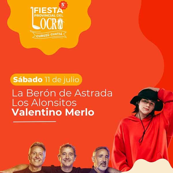 Flyer de Fiesta Provincial del Locro