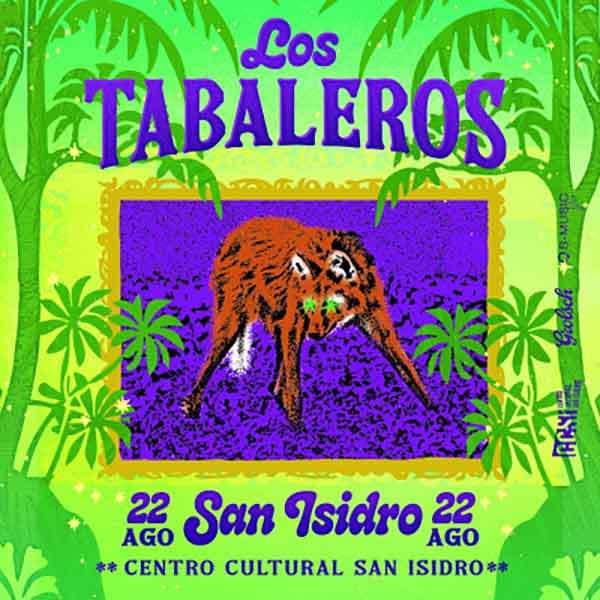Flyer de Los Tabaleros
