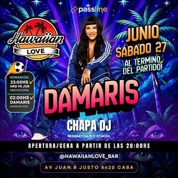 Flyer de Damaris
