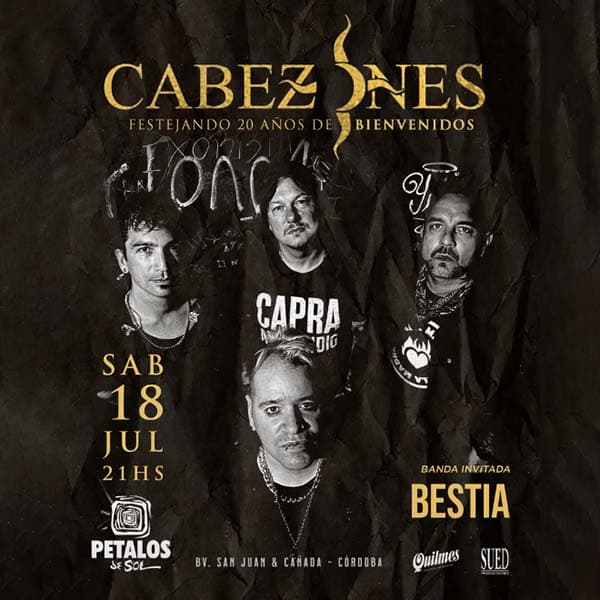 Flyer de Cabezones
