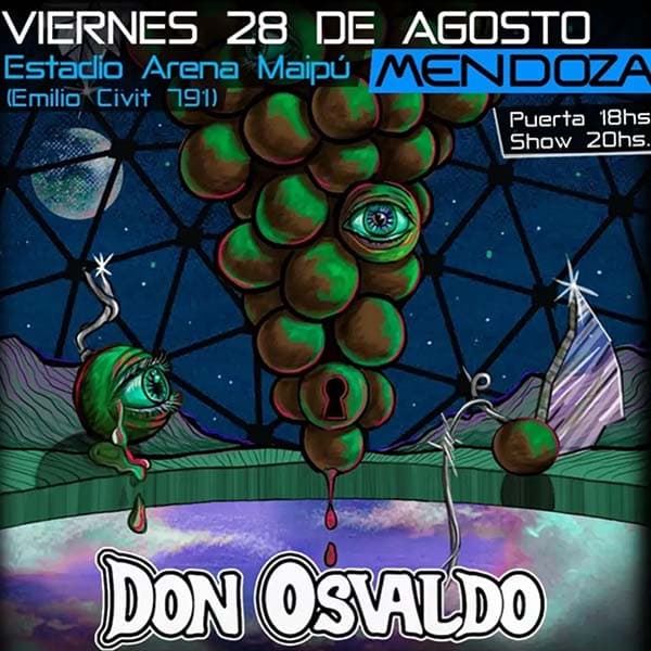 Flyer de Don Osvaldo