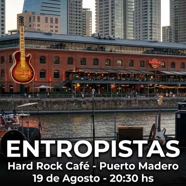 Flyer de Entropistas