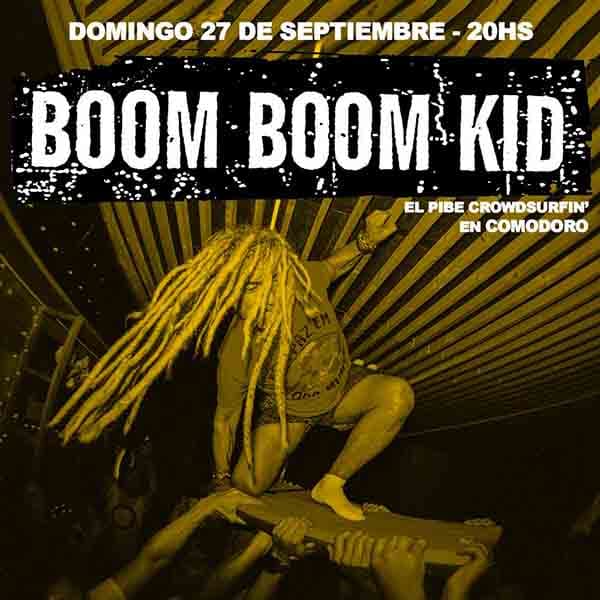 Flyer de boom boom kid