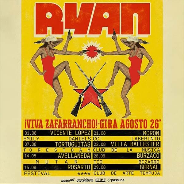 Flyer de Ryan, ReyBruja, 99dosmil