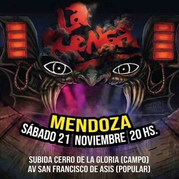 Flyer de La Renga