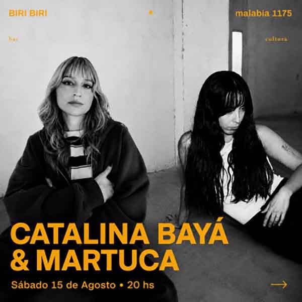 Flyer de Catalina Bayá, Martuca