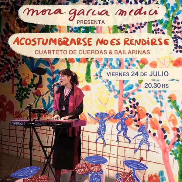 Flyer de Mora García Medici