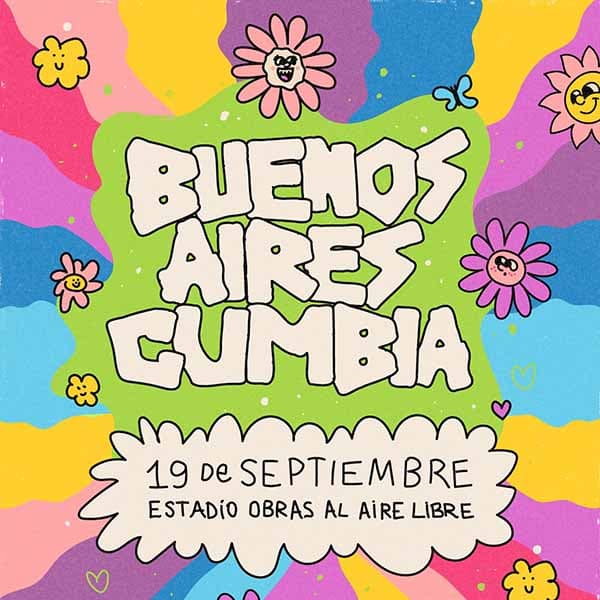 Flyer de Buenos Aires Cumbia