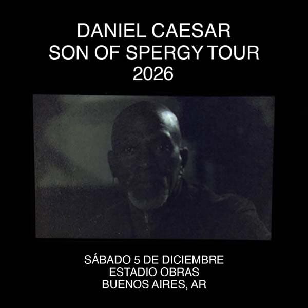 Flyer de Daniel Caesar