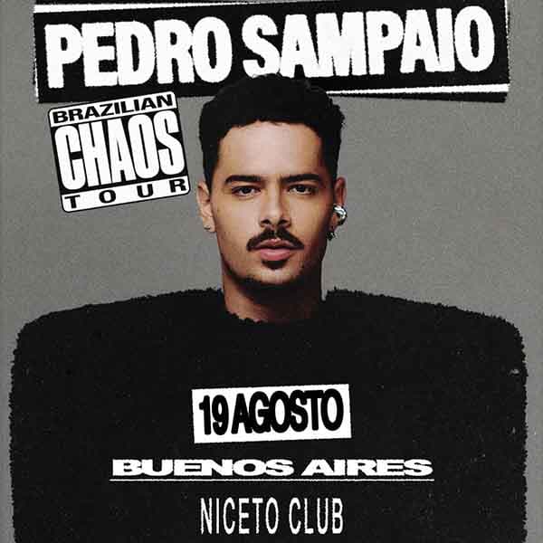 Flyer de Pedro Sampaio