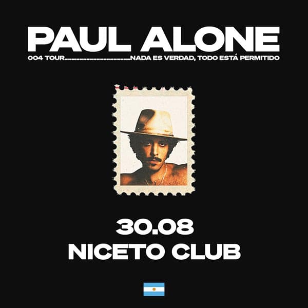 Flyer de Paul Alone