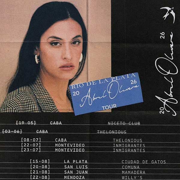 Flyer de Abril Olivera