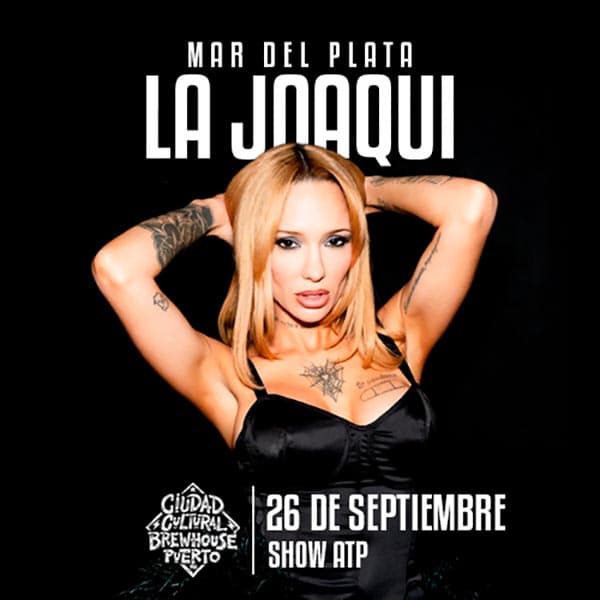 Flyer de La Joaqui